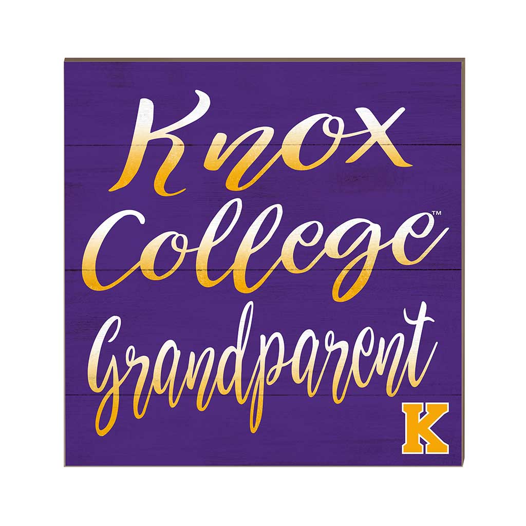 10x10 Team Grandparents Sign Knox College Prairie Fire