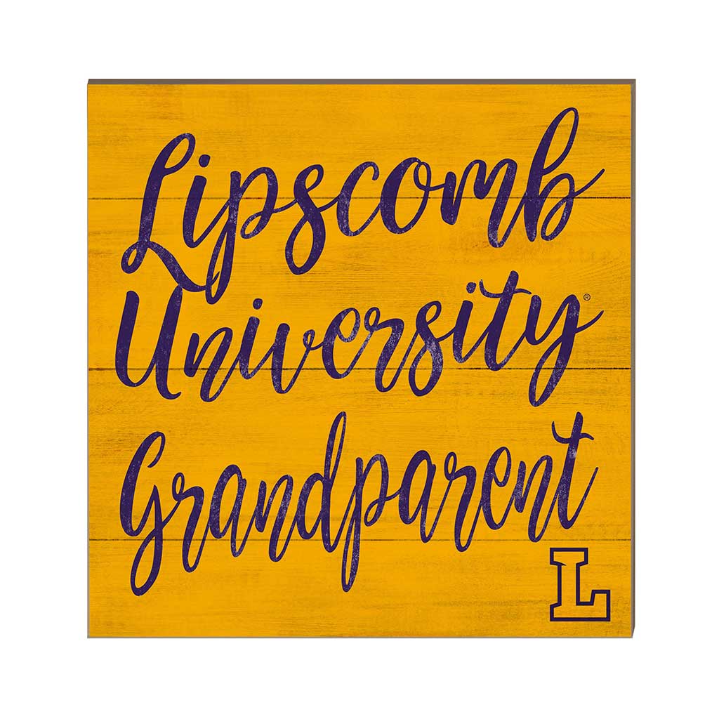 10x10 Team Grandparents Sign Lipscomb Bison