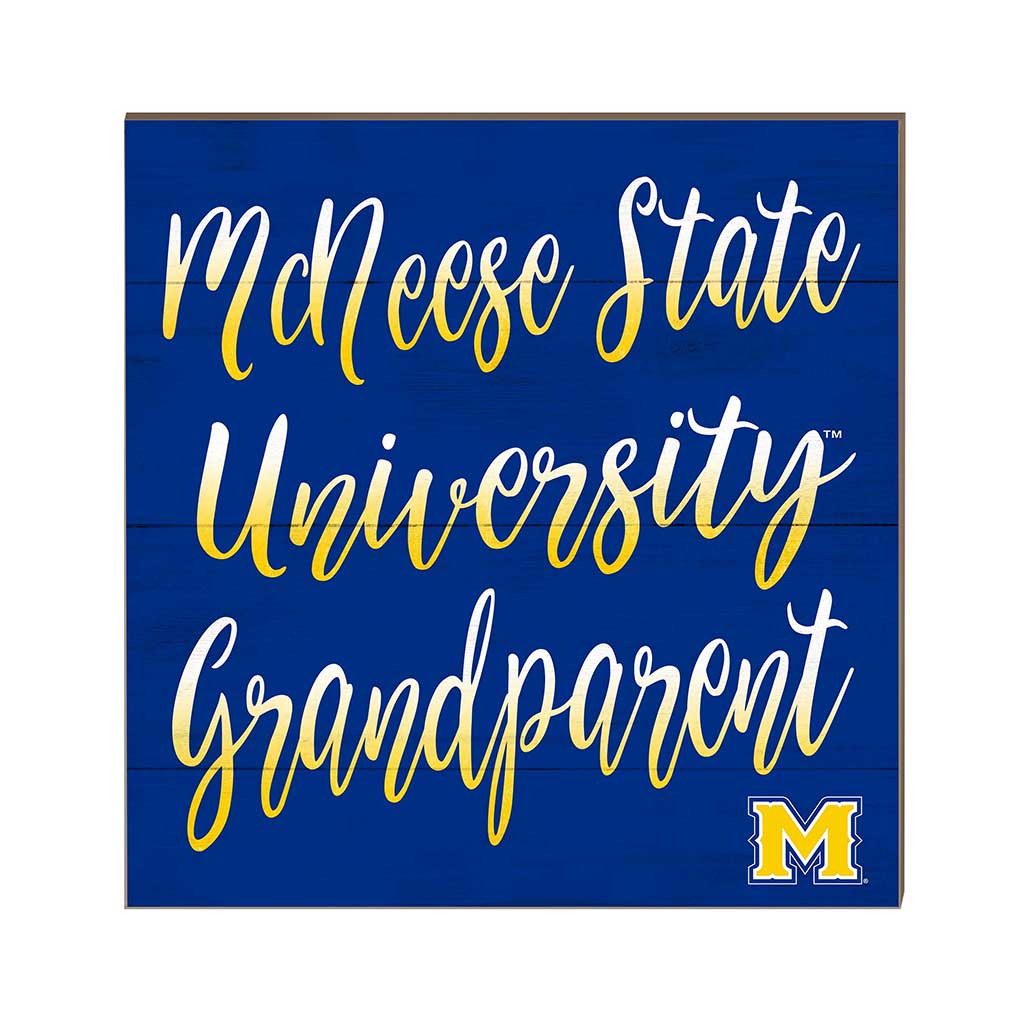 10x10 Team Grandparents Sign McNeese State Cowboys