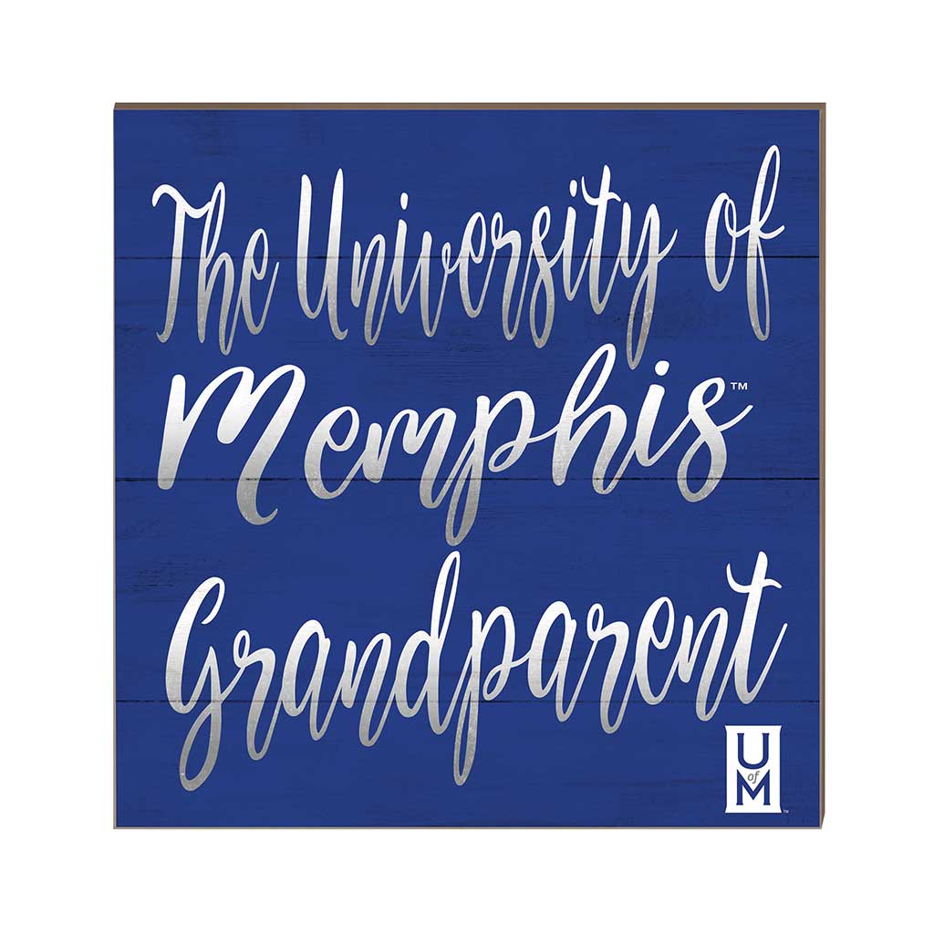 10x10 Team Grandparents Sign Memphis Tigers