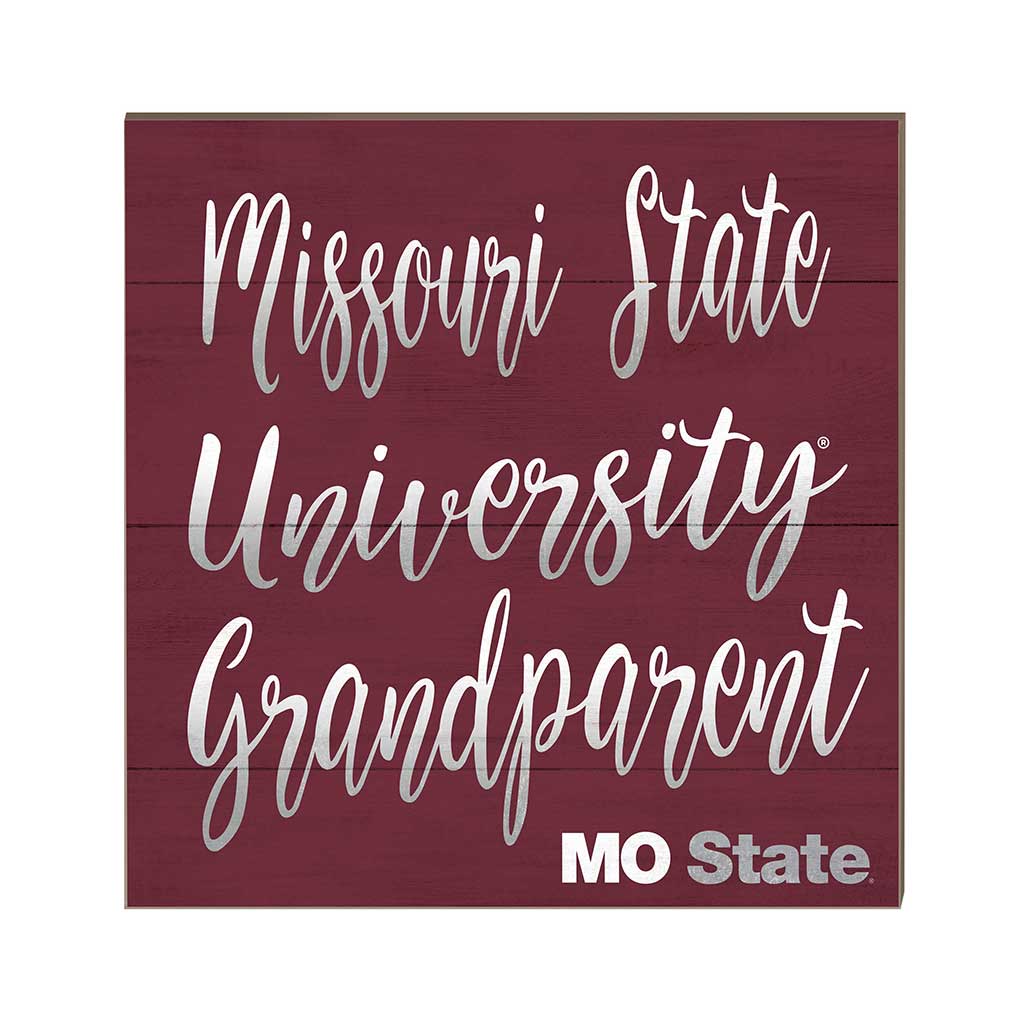 10x10 Team Grandparents Sign Missouri State Bears