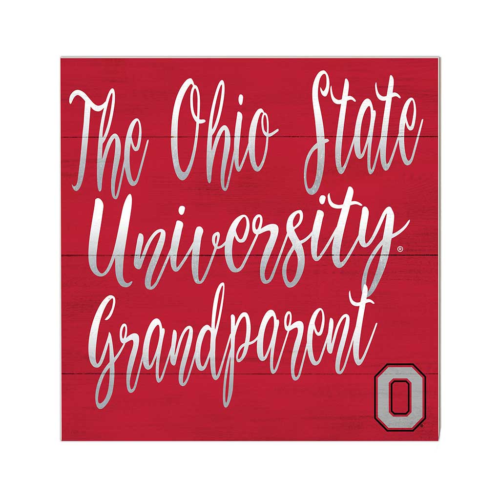 10x10 Team Grandparents Sign Ohio State Buckeyes