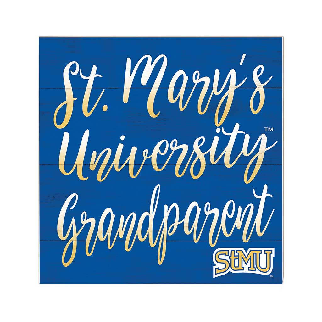 10x10 Team Grandparents Sign St Mary's (San Antonio) Rattlers