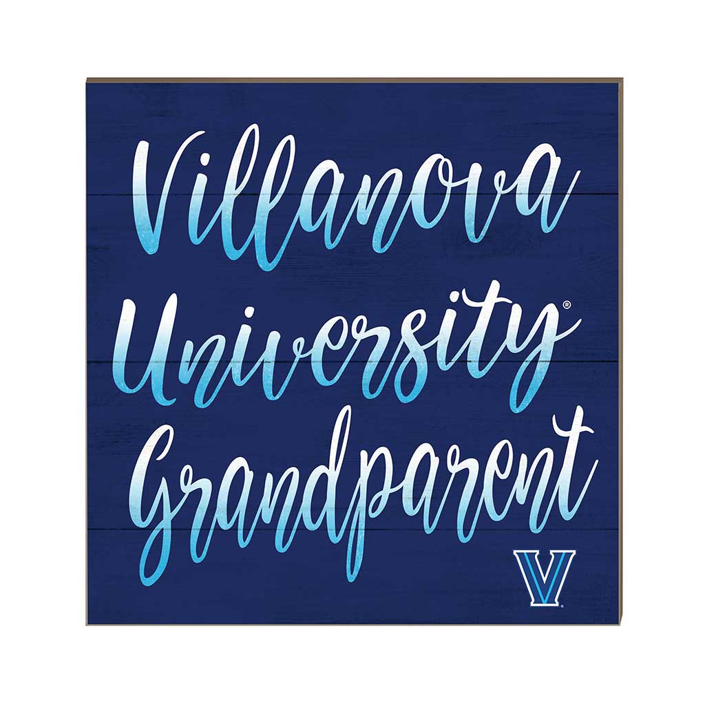 10x10 Team Grandparents Sign Villanova Wildcats