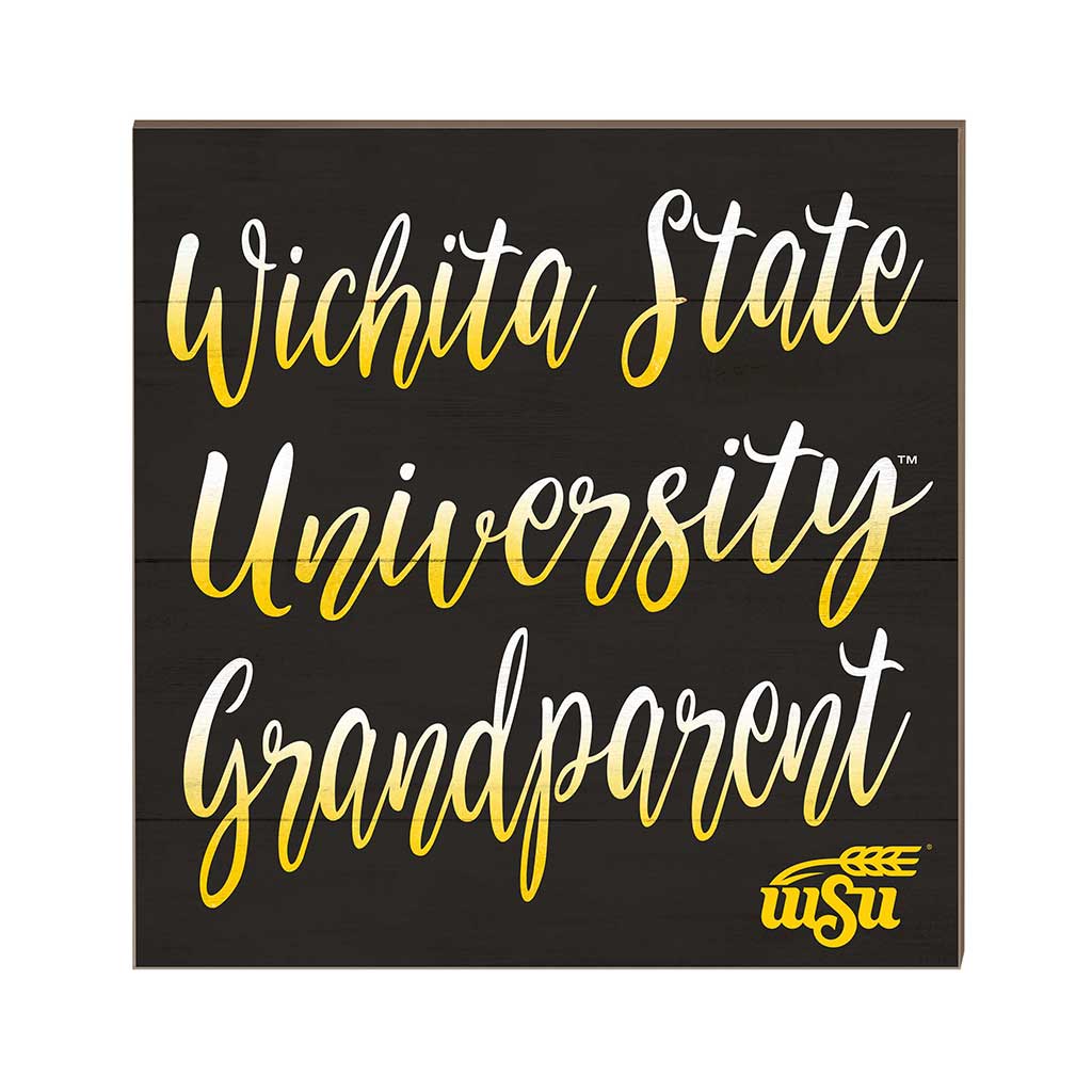 10x10 Team Grandparents Sign Wichita State Shockers