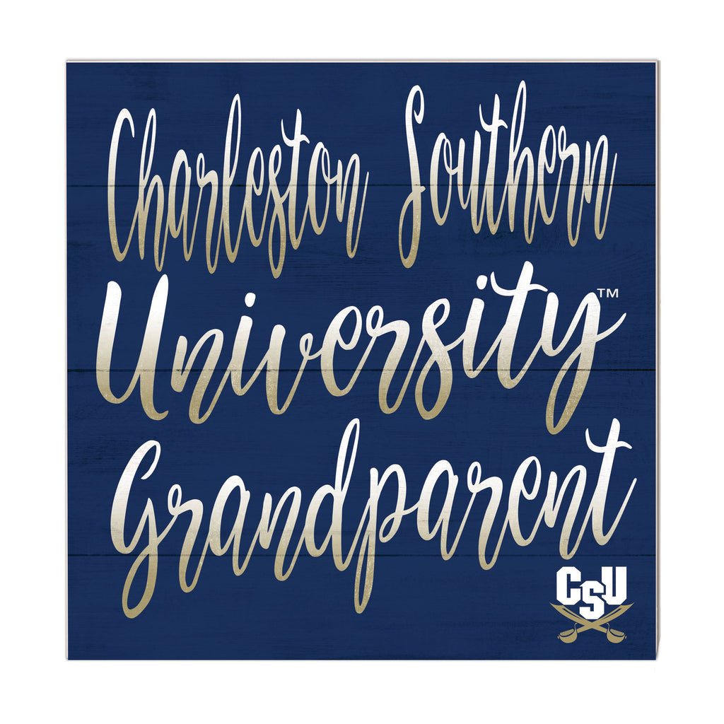 10x10 Team Grandparents Sign Charleston Southern Buccaneers