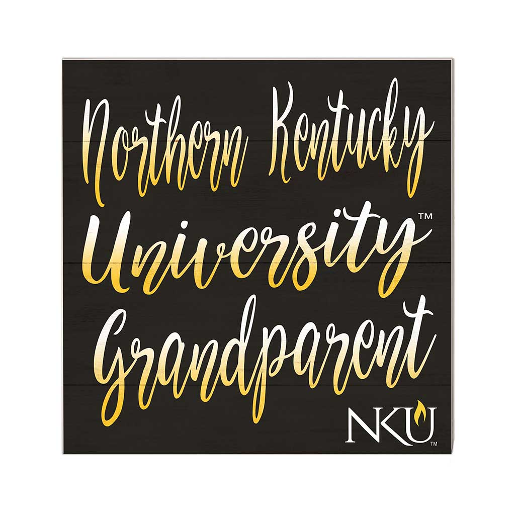 10x10 Team Grandparents Sign Northern Kentucky Norse