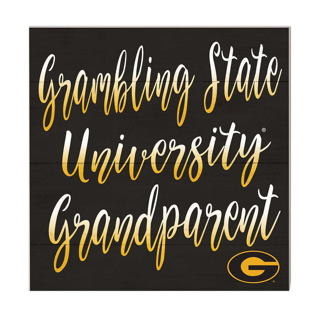 10x10 Team Grandparents Sign Grambling State Tigers