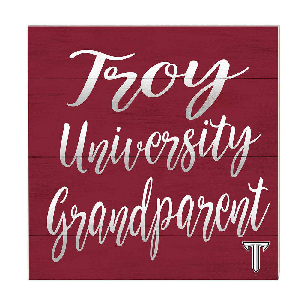 10x10 Team Grandparents Sign Troy Trojans