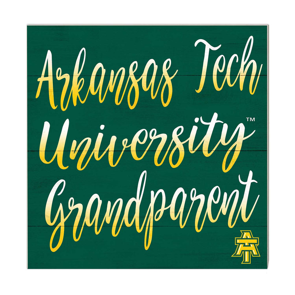 10x10 Team Grandparents Sign Arkansas Tech WONDER BOYS/GOLDEN SUNS