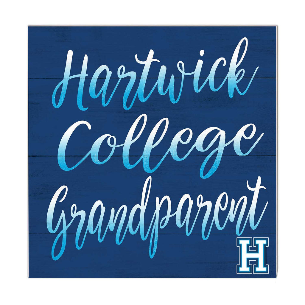 10x10 Team Grandparents Sign Hartwick College HAWKS