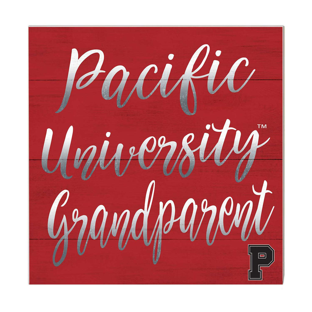 10x10 Team Grandparents Sign Pacific University Boxers