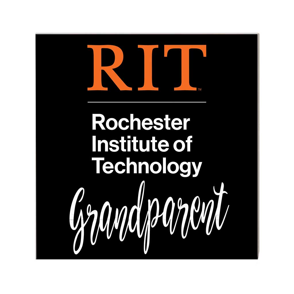 10x10 Team Grandparents Sign Rochester Institute of Technology Tigers