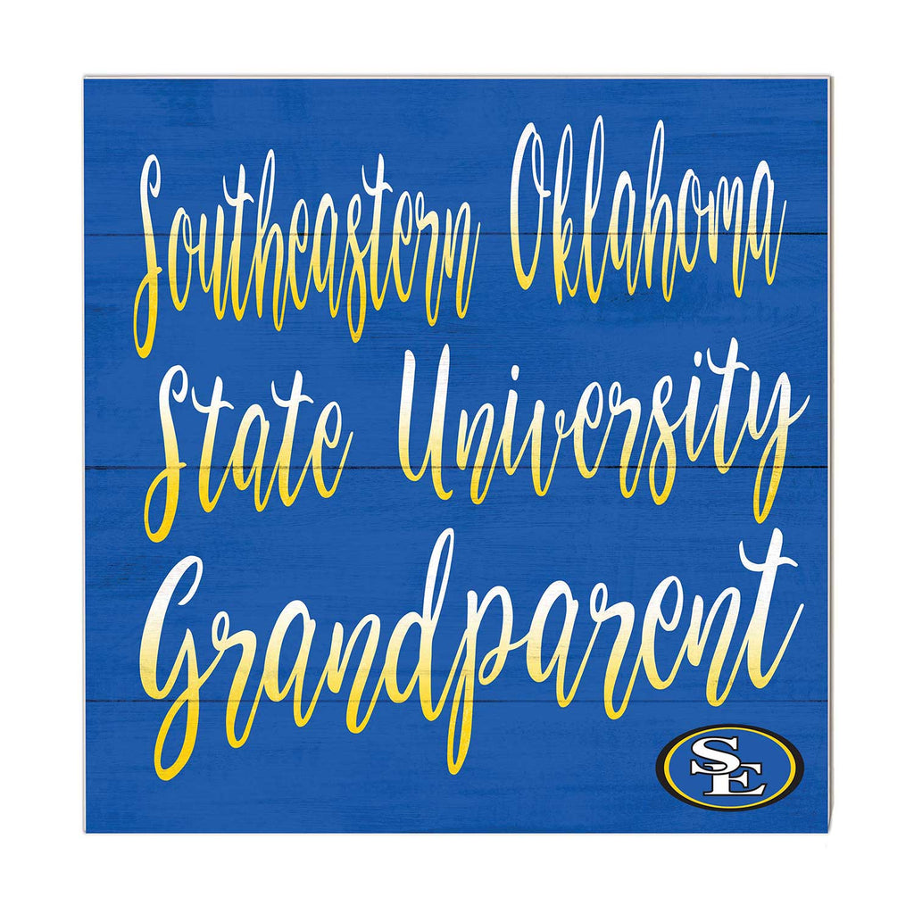 10x10 Team Grandparents Sign Southeastern Oklahoma State University Savage Storm