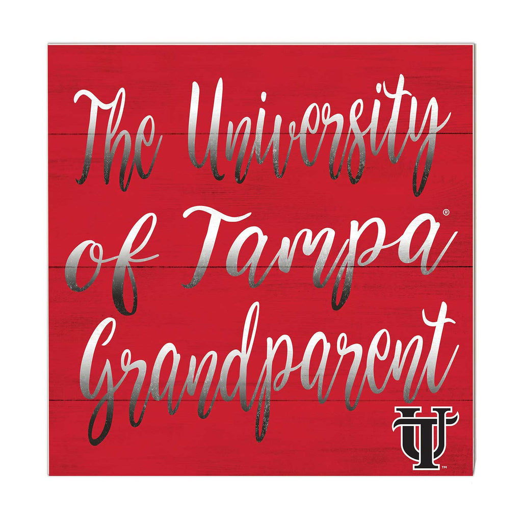 10x10 Team Grandparents Sign University of Tampa Spartans