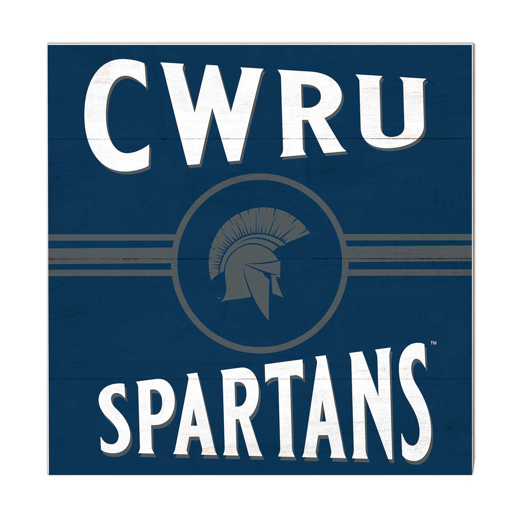 10x10 Retro Team Sign Case Western Reserve University Spartans