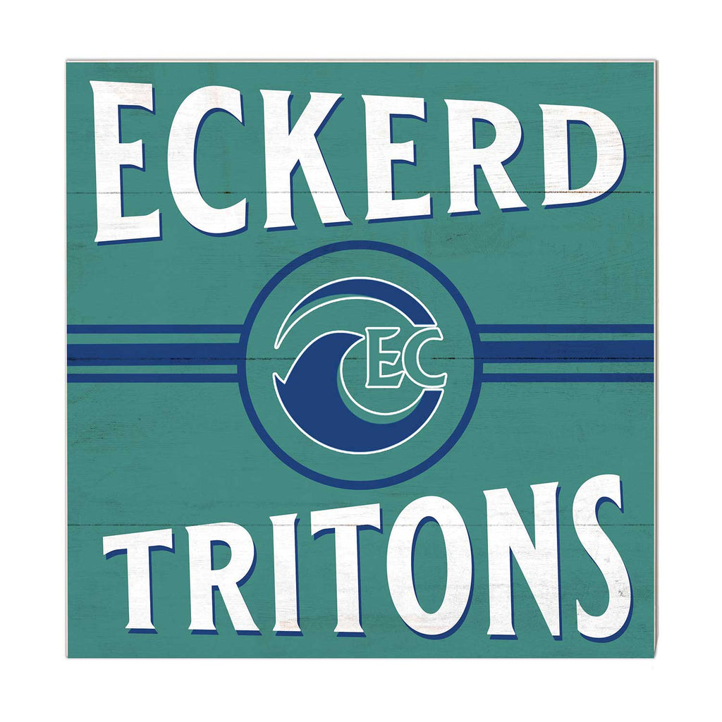 10x10 Retro Team Sign Eckerd College Tritons