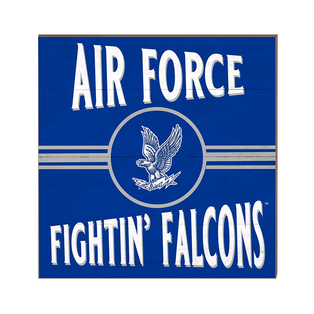 10x10 Retro Team Sign Air Force Academy Falcons