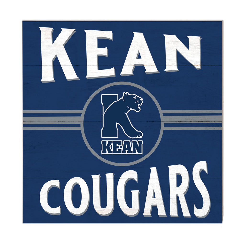 10x10 Retro Team Sign Kean University Cougars