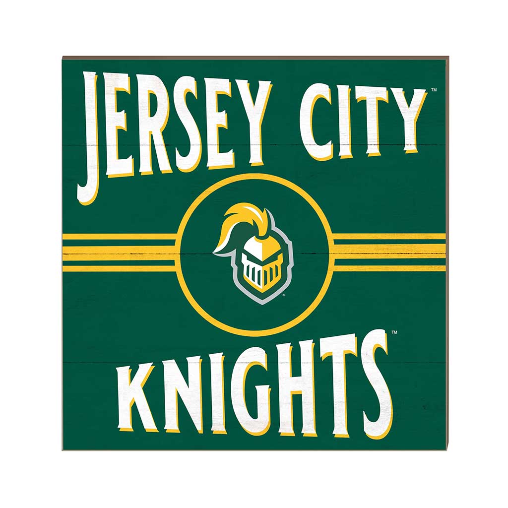 10x10 Retro Team Sign New Jersey City University Gothic Knights