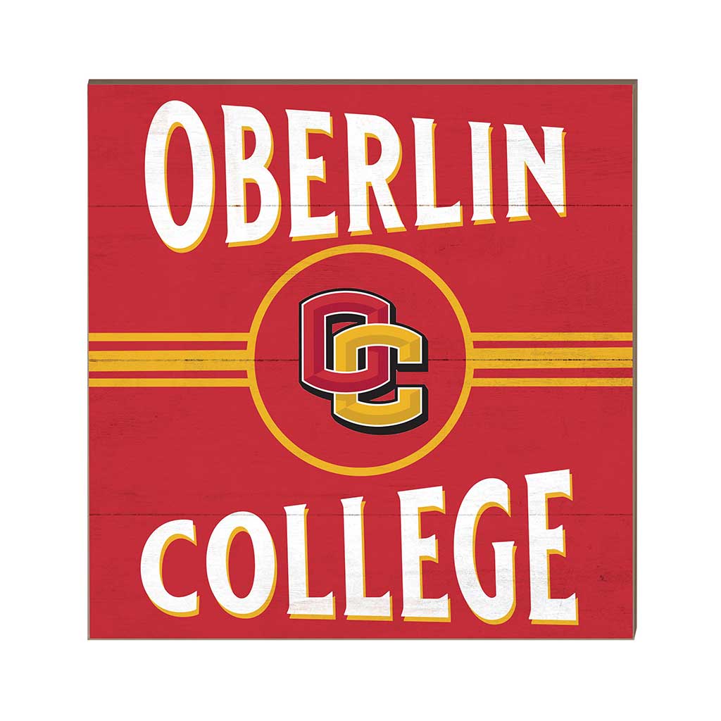 10x10 Retro Team Sign Oberlin College Yeomen