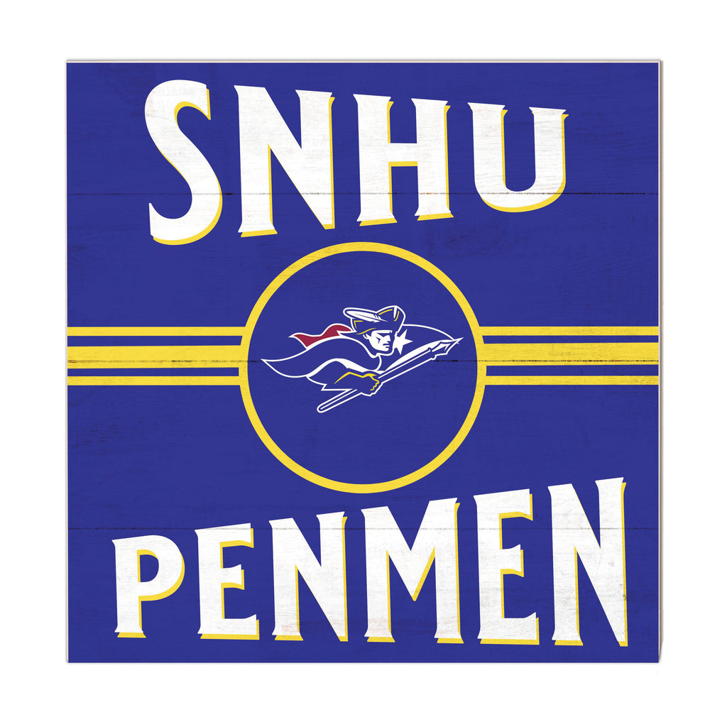 10x10 Retro Team Sign Southern New Hampshire University Penmen