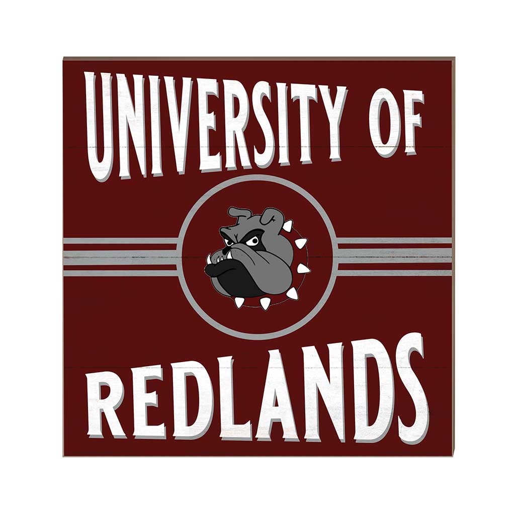 Redlands Sign 18x24 Lawn Sign Grad with Cap and Confetti University of Redlands Bull ...