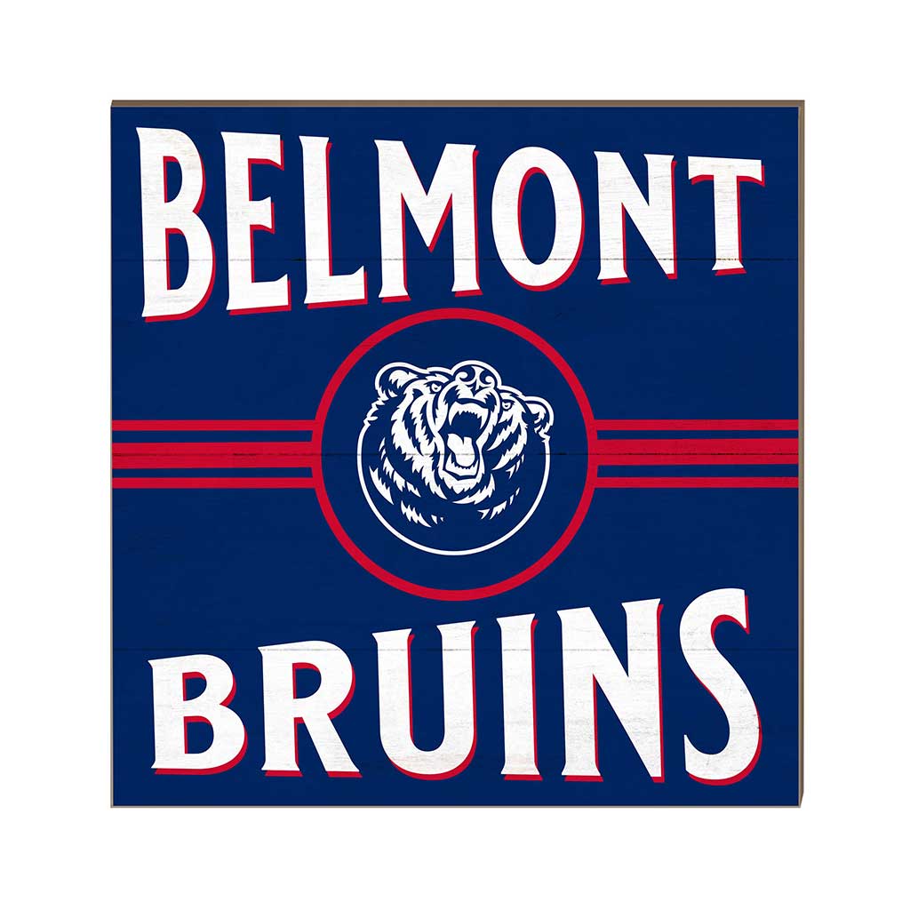 10x10 Retro Team Sign Belmont Bruins