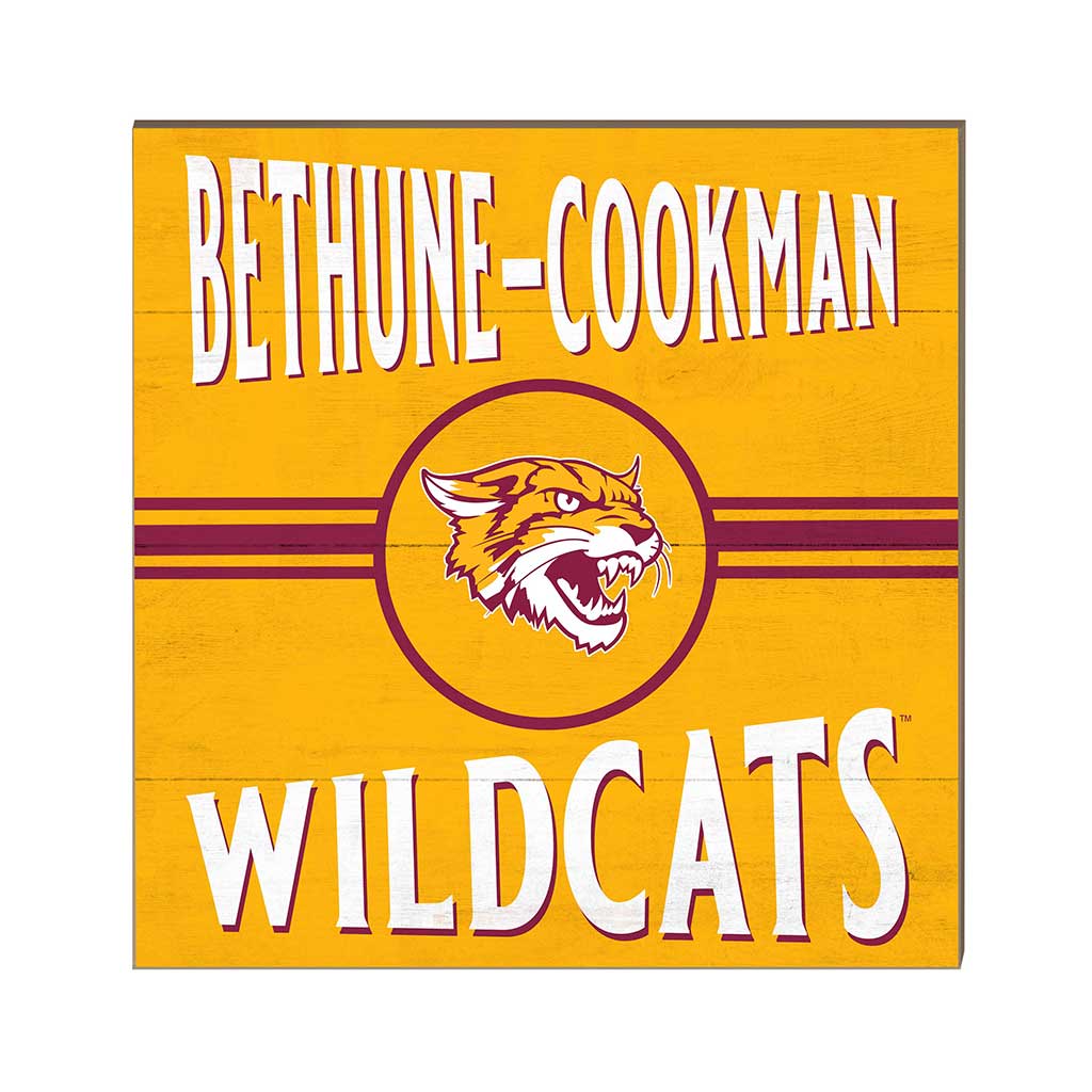 10x10 Retro Team Sign Bethune-Cookman Wildcats