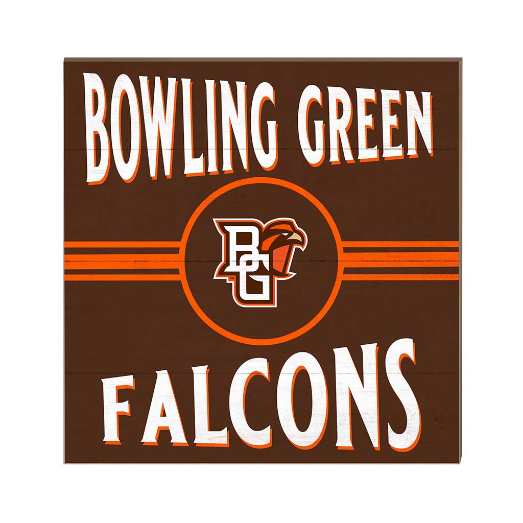 10x10 Retro Team Sign Bowling Green Falcons