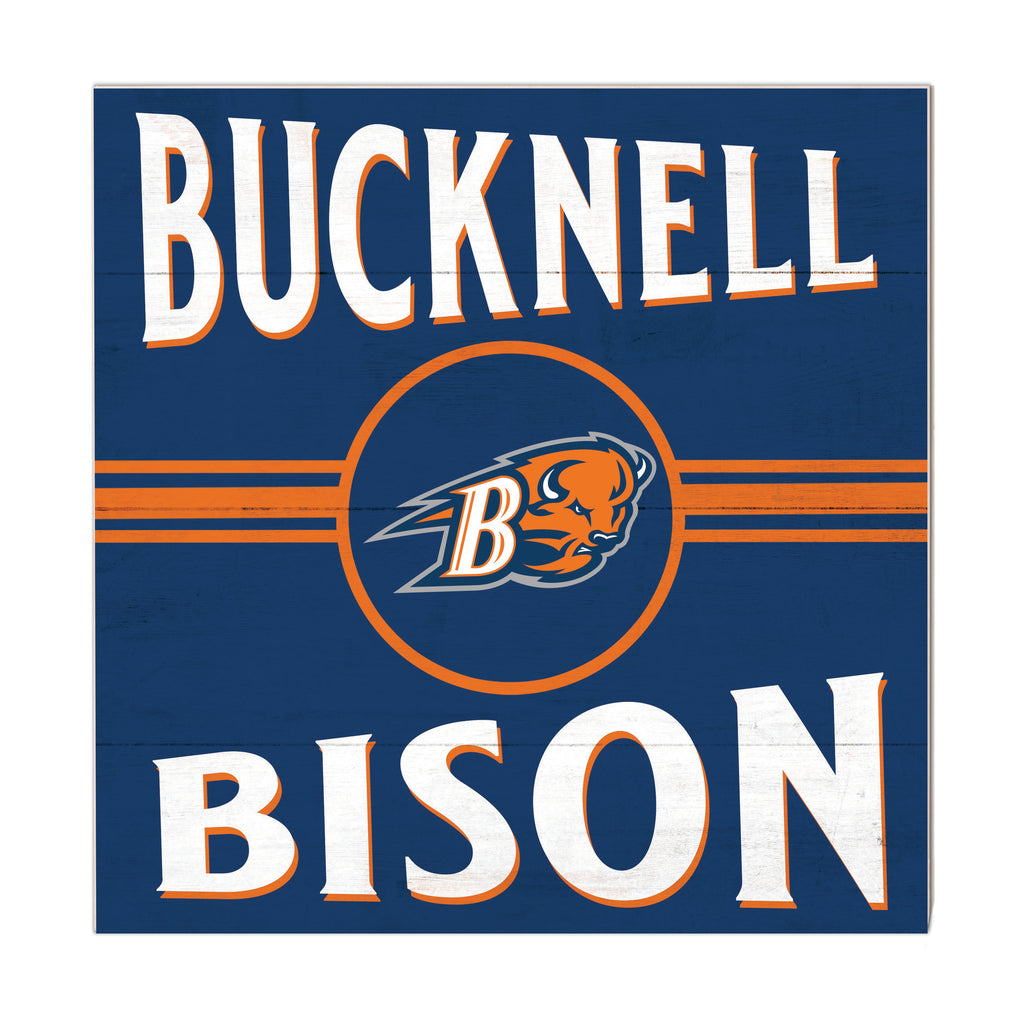 10x10 Retro Team Sign Bucknell Bison