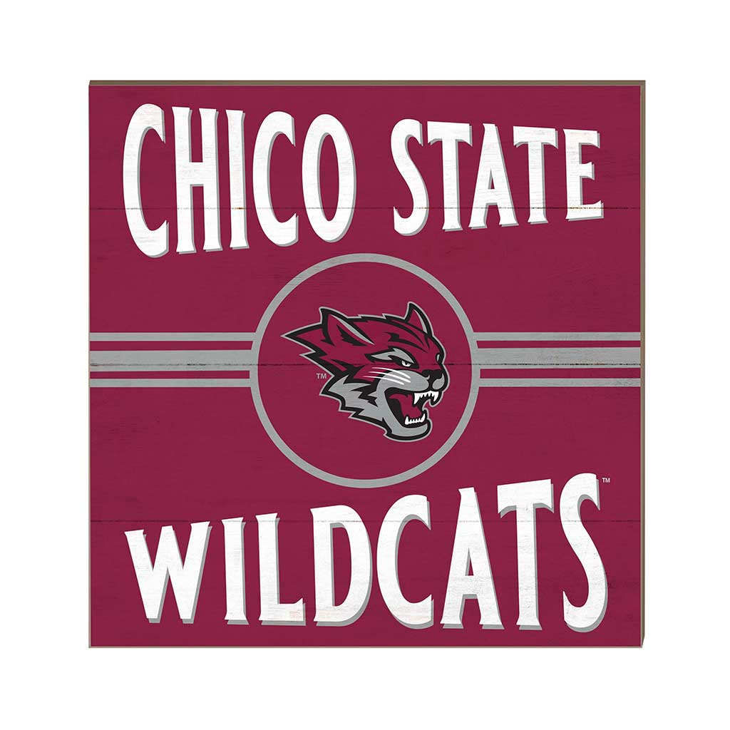 10x10 Retro Team Sign California State University - Chico Wildcats