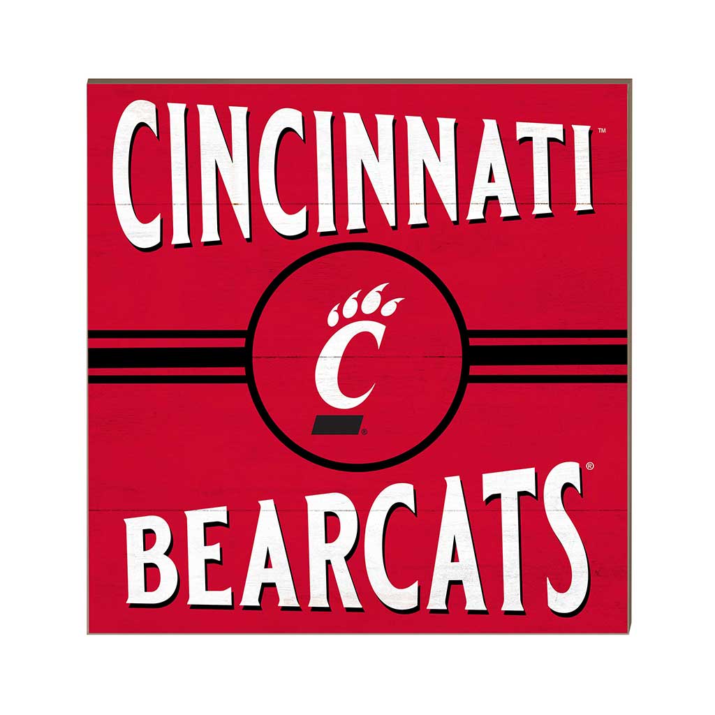 10x10 Retro Team Sign Cincinnati Bearcats