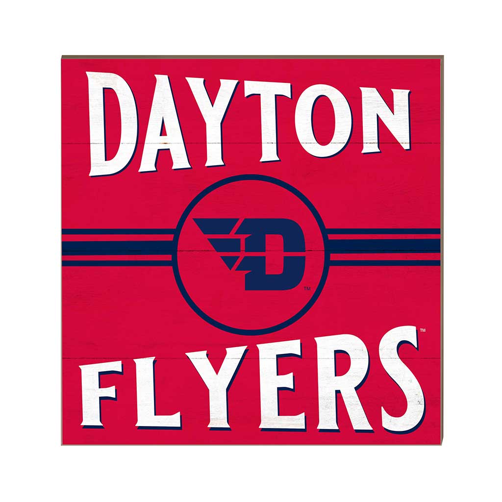 10x10 Retro Team Sign Dayton Flyers