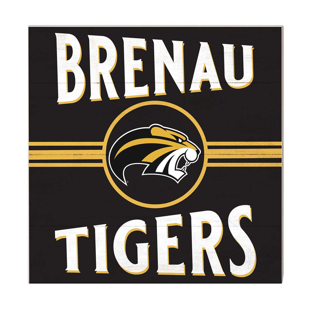 10x10 Retro Team Sign Brenau University Golden Tigers