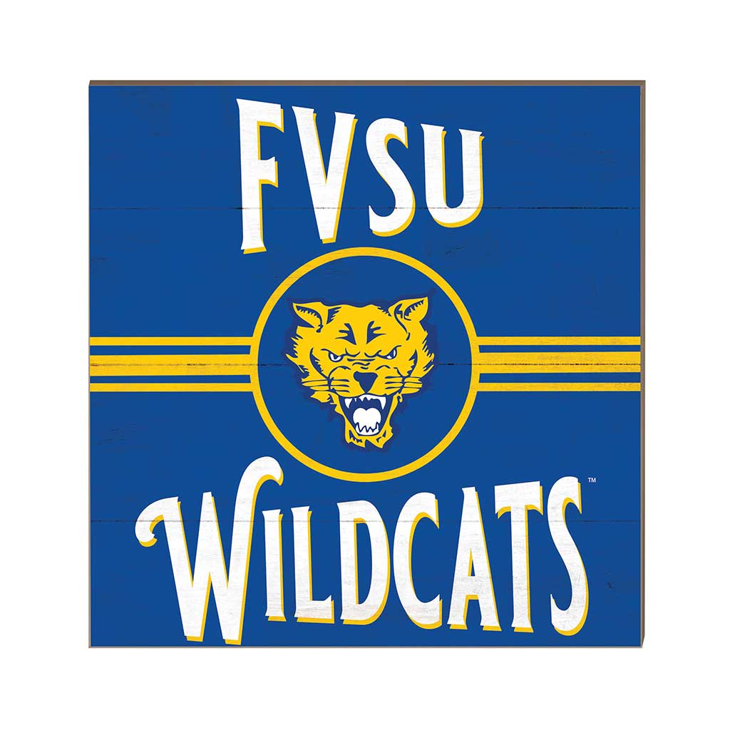 10x10 Retro Team Sign Fort Valley State Wildcats