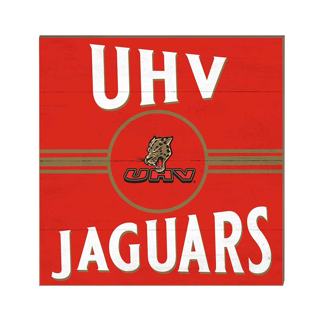 10x10 Retro Team Sign University of Houston - Victoria Jaguars