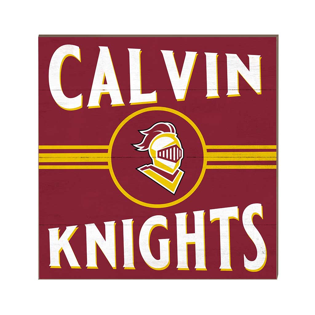 10x10 Retro Team Sign Calvin University Knights
