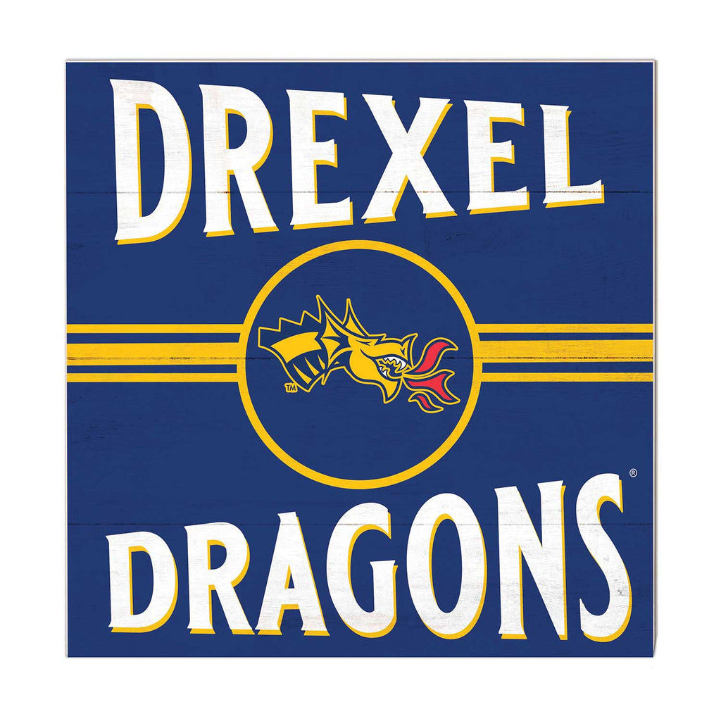 10x10 Retro Team Sign Drexel Dragons