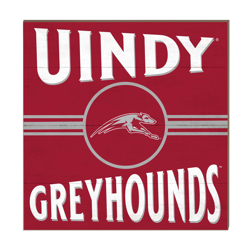 10x10 Retro Team Sign University of Indianapolis Greyhounds