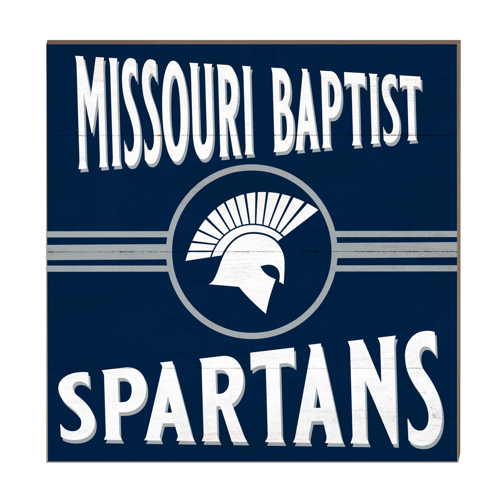 10x10 Retro Team Sign Missouri Baptist Spartans