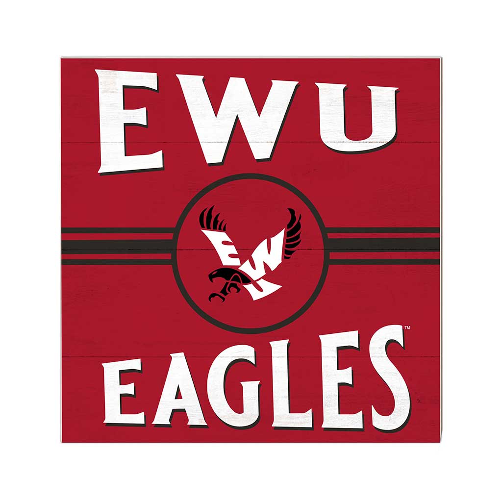 10x10 Retro Team Sign Eastern Washington Eagles