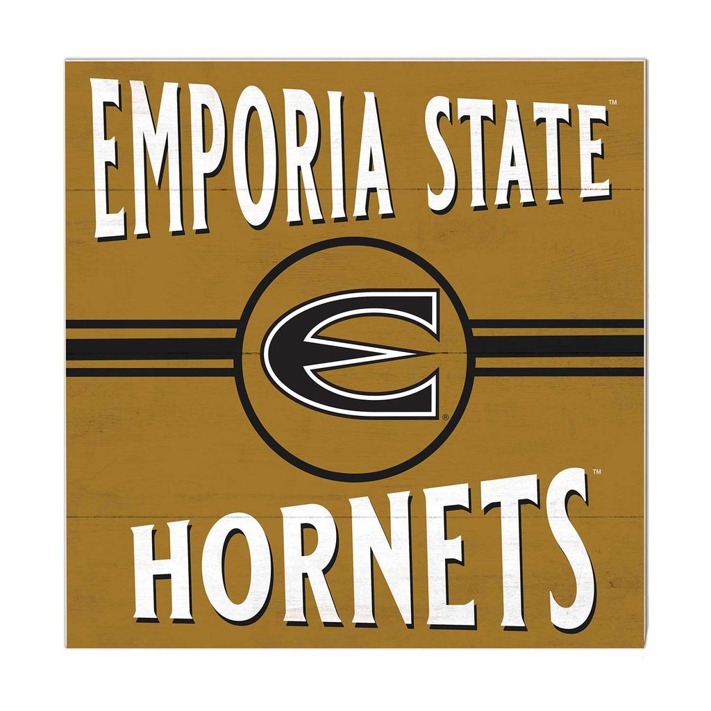 10x10 Retro Team Sign Emporia State Hornets