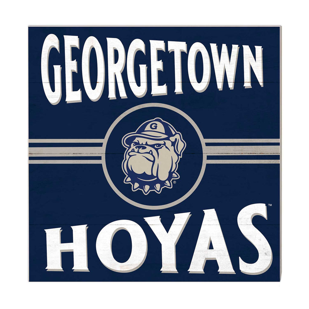 10x10 Retro Team Sign Georgetown Hoyas