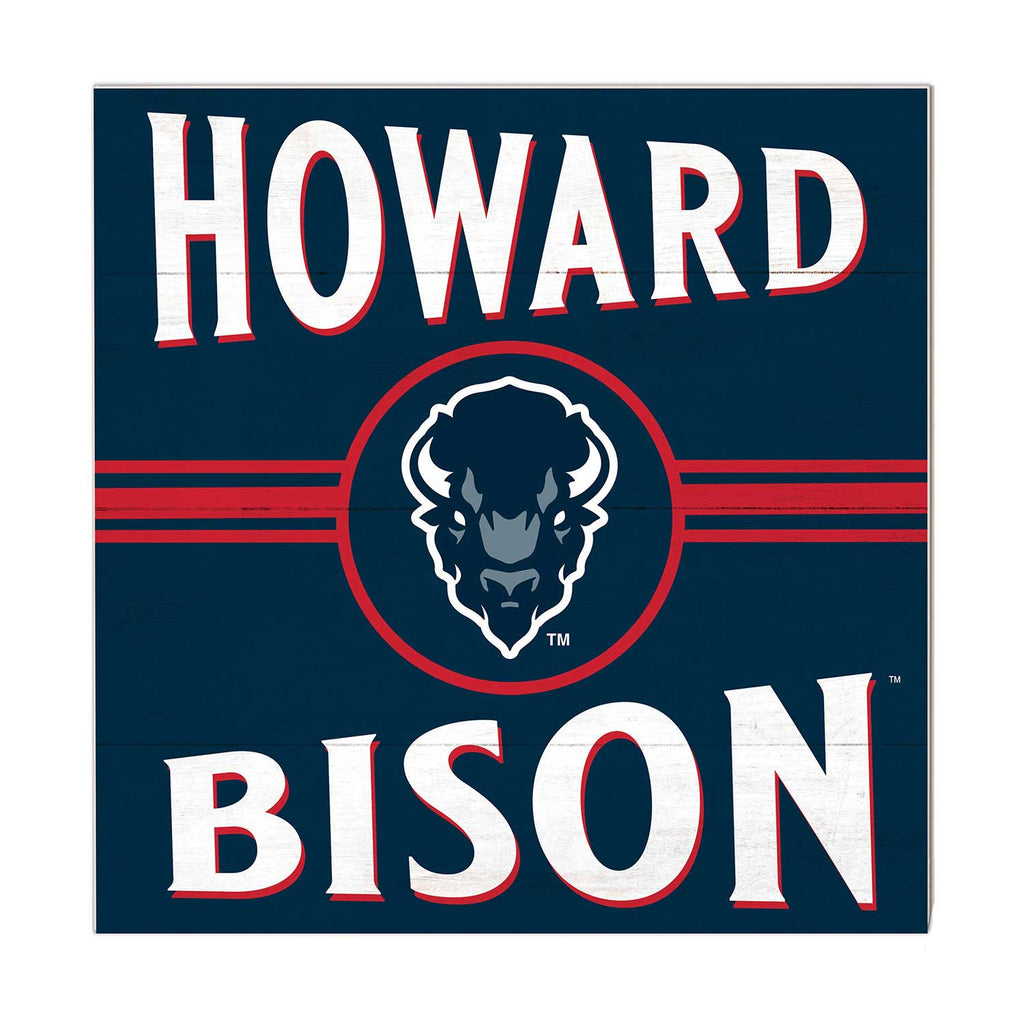 10x10 Retro Team Sign Howard Bison