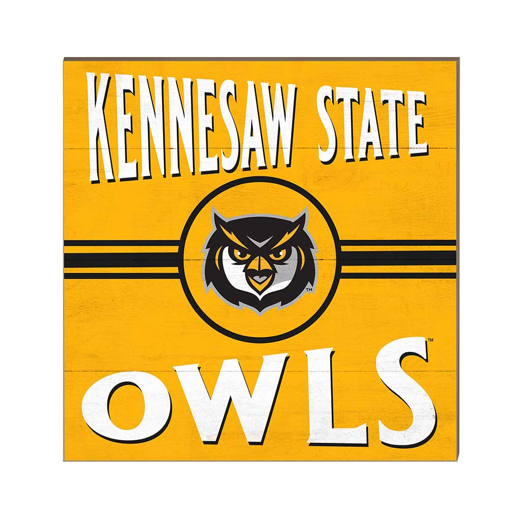 10x10 Retro Team Sign Kennesaw State Owls
