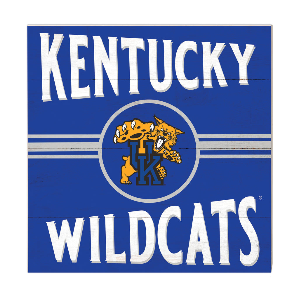 10x10 Retro Team Sign Kentucky Wildcats