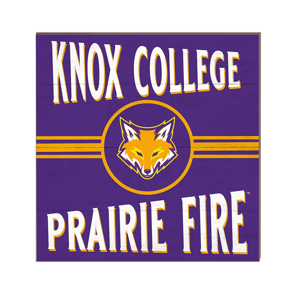 10x10 Retro Team Sign Knox College Prairie Fire