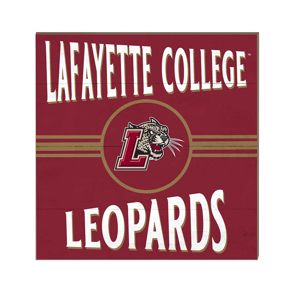 10x10 Retro Team Sign Lafayette College Leopards