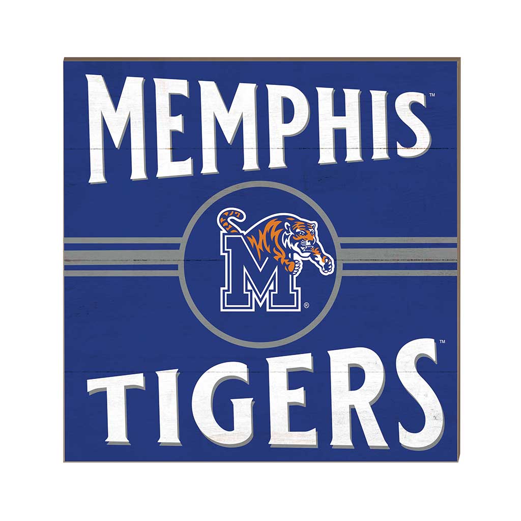 10x10 Retro Team Sign Memphis Tigers
